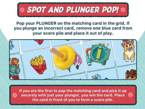 Plunger Pop by MindWare – The Wacky Race to Grab It All!