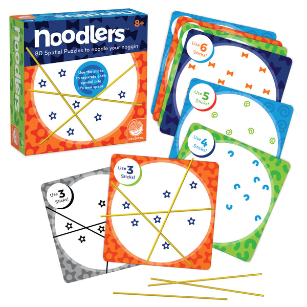 Mindware Noodlers Spatial Reasoning Puzzle Game