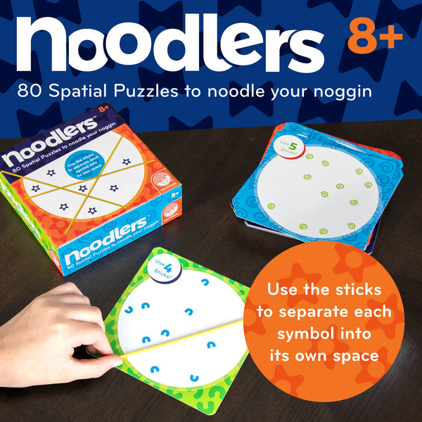 Mindware Noodlers Spatial Reasoning Puzzle Game