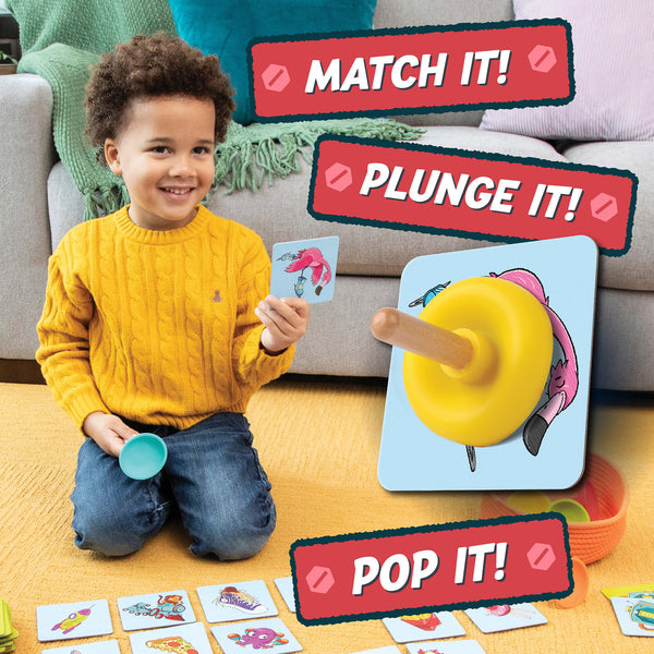 Plunger Pop by MindWare – The Wacky Race to Grab It All!
