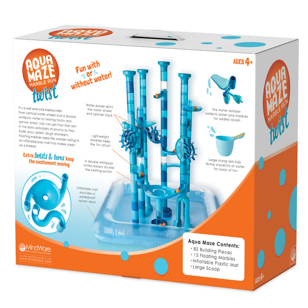 Aqua Maze Twist – Educational Water Marble Run Toy
