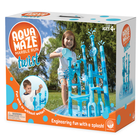 Aqua Maze Twist – Educational Water Marble Run Toy