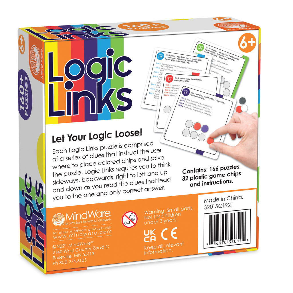 Logic Box Riddle Logic Links Puzzle Box