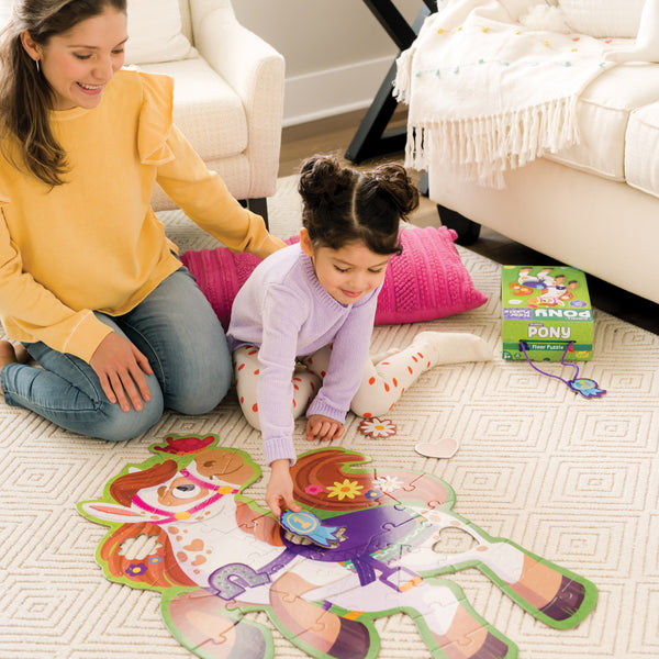 Shimmery Pony Floor Puzzle