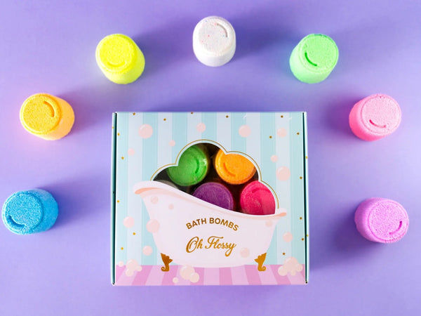 Oh Flossy Mini Bath Bombs Set