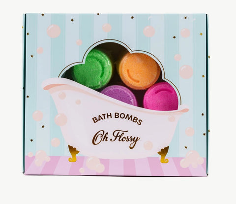Oh Flossy Mini Bath Bombs Set