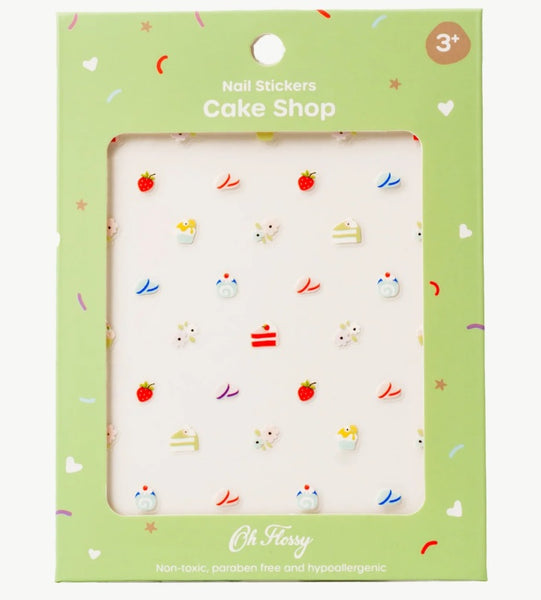 Oh Flossy Nail Stickers - Cake Shop