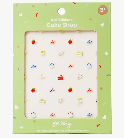 Oh Flossy Nail Stickers - Cake Shop