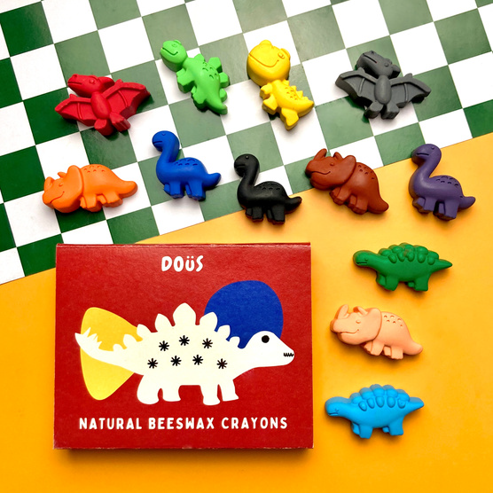 Dous Crayons Character Crayon - Dinosaur