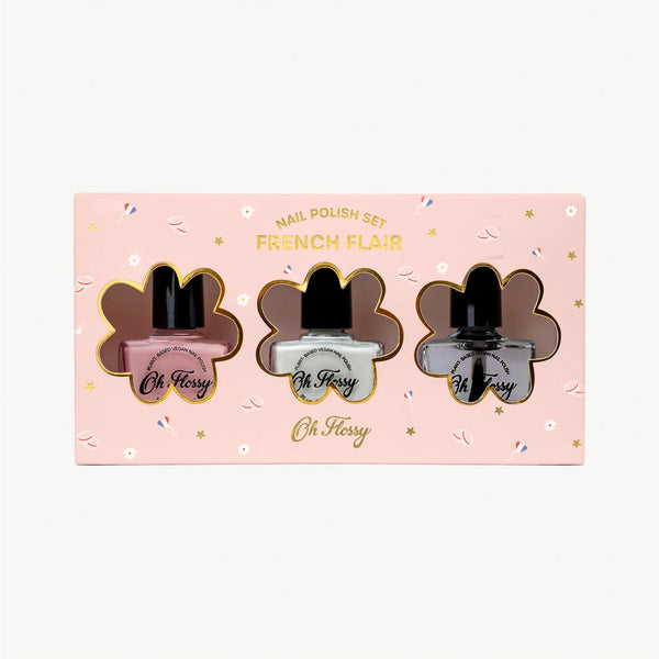 Oh Flossy French Flair Nail Polish Set