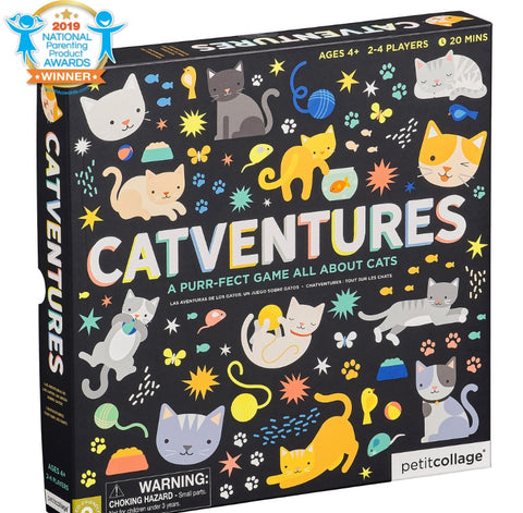 Petit Collage Catventures Board Game