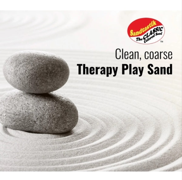 Sandtastik Therapy Play Sand - Natural White (25lb)
