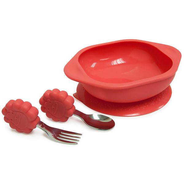 MARCUS & MARCUS TODDLER MEALTIME SET - assorted colors
