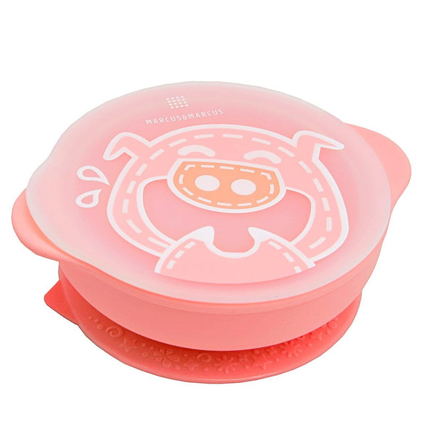 MARCUS & MARCUS SUCTION BOWL WITH LID - assorted colors