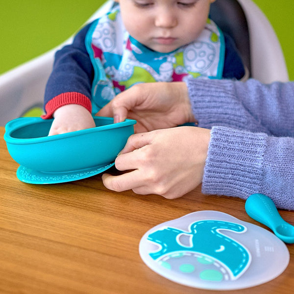 MARCUS & MARCUS SUCTION BOWL WITH LID - assorted colors