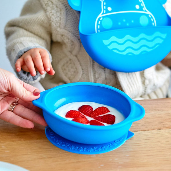 MARCUS & MARCUS SUCTION BOWL WITH LID - assorted colors