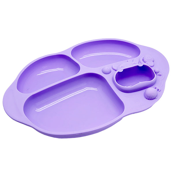MARCUS & MARCUS YUMMY DIPS SUCTION DIVIDED PLATE