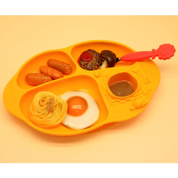 MARCUS & MARCUS YUMMY DIPS SUCTION DIVIDED PLATE