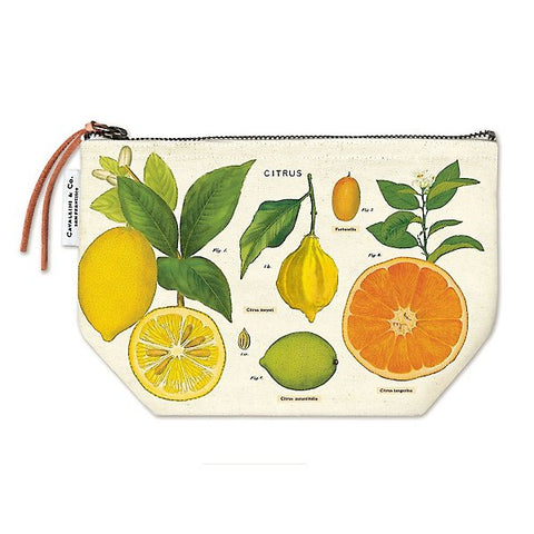 Cavallini Vintage Pouch - Citrus