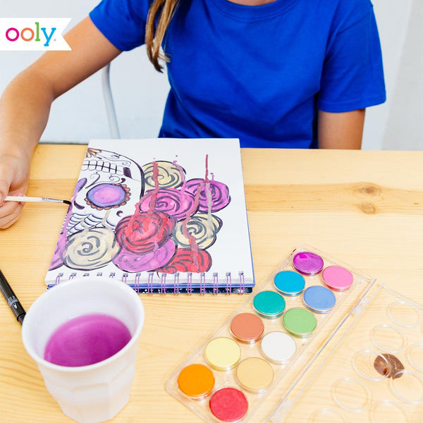 Chroma Blends Watercolor Paint (Pearlescent) by OOLY