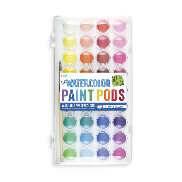 OOLY lil' watercolor paint pods