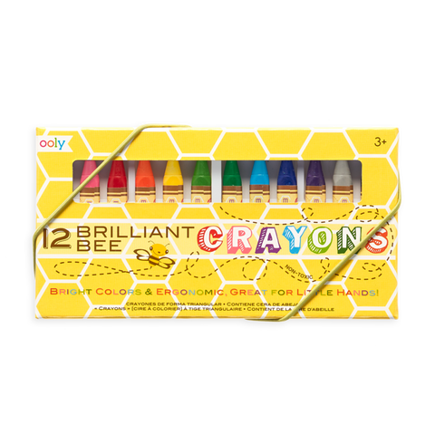 OOLY Brilliant Bee Crayons