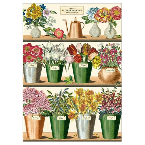 Cavallini Decorative Posters - Flower Market