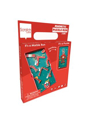 MAGNETIC PUZZLE RUN ROBOT