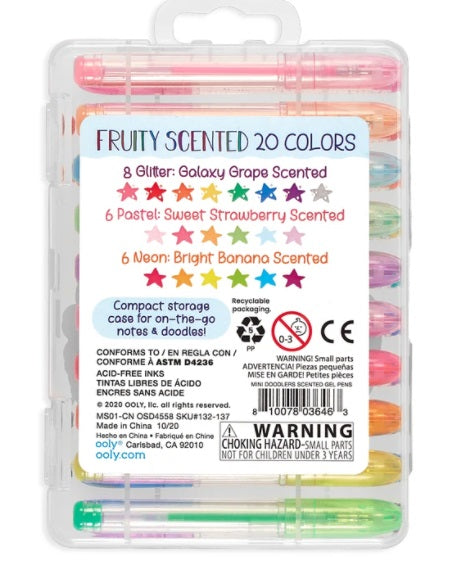 Mini Doodlers Scented Gel Pens by OOLY