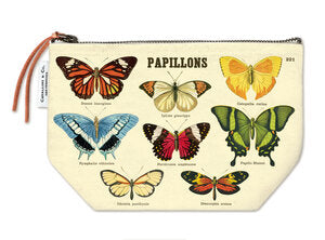 Cavallini Vintage Pouch - Butterflies
