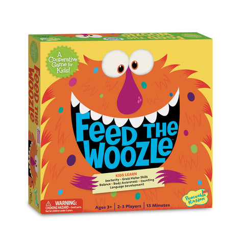 Peaceable Kingdom Feed the Woozle: The Game of Silly Snacks and Mixed-Up Moves