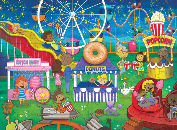 Scratch and Sniff Puzzle: Tasty Treats at the Fair
