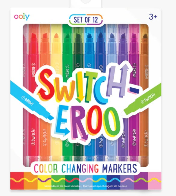 OOLY Switch-eroo color changing markers