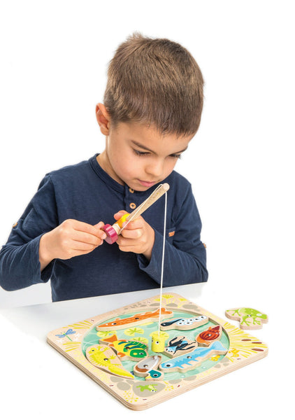 Tender Leaf Toys Pond Dipping (Magnetic Fishing Set)