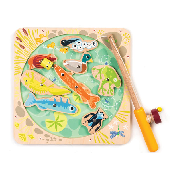 Tender Leaf Toys Pond Dipping (Magnetic Fishing Set)