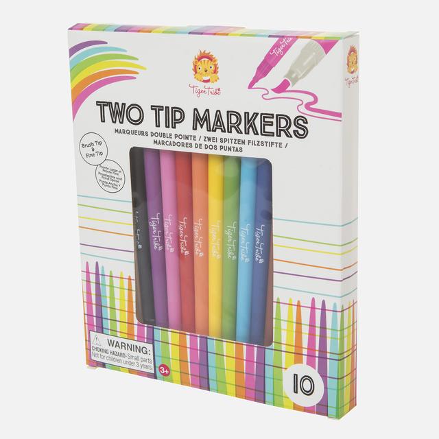 Two Tip Markers by Tiger Tribe