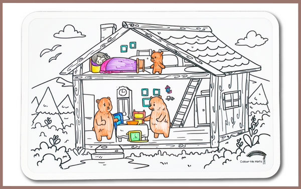 Colour Me Mats Sets (comes with 15pc fine tip color markers)