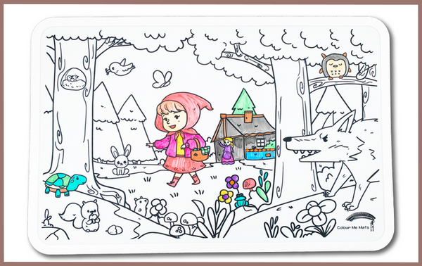 Colour Me Mats Sets (comes with 15pc fine tip color markers)