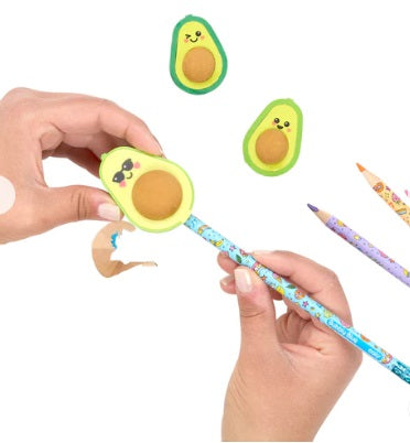 Avocado Love Eraser and Sharpener - Set of 3 by OOLY