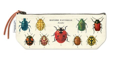 Cavallini Vintage Mini Pouch - Insects