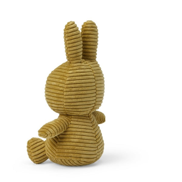 Miffy Sitting Corduroy Gold Green 23cm