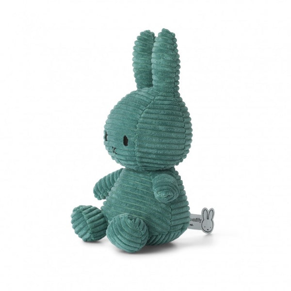 Miffy Sitting Corduroy Green 23cm