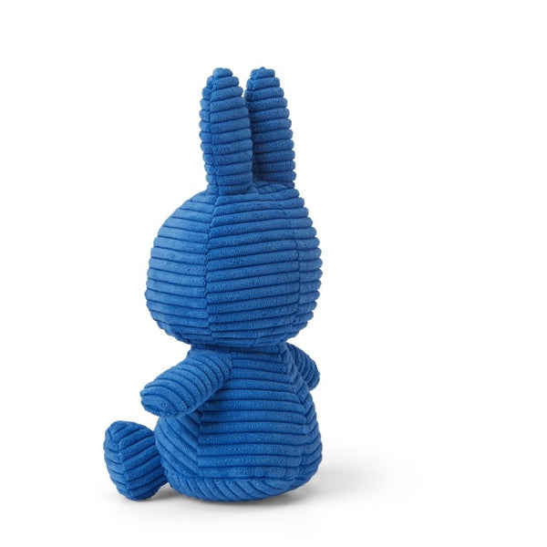 Miffy Sitting Corduroy Kobalt Blue 23cm