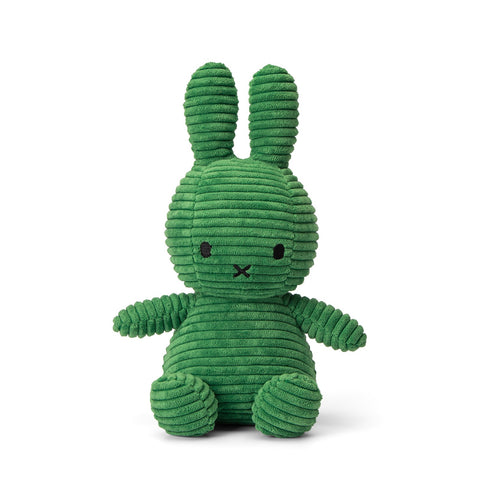 Miffy Sitting Corduroy Spring Green 23cm