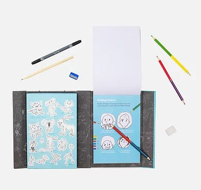 Drawing Inspiration - A Guided Sketchbook by Tiger Tribe