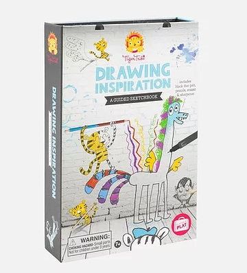 Drawing Inspiration - A Guided Sketchbook by Tiger Tribe