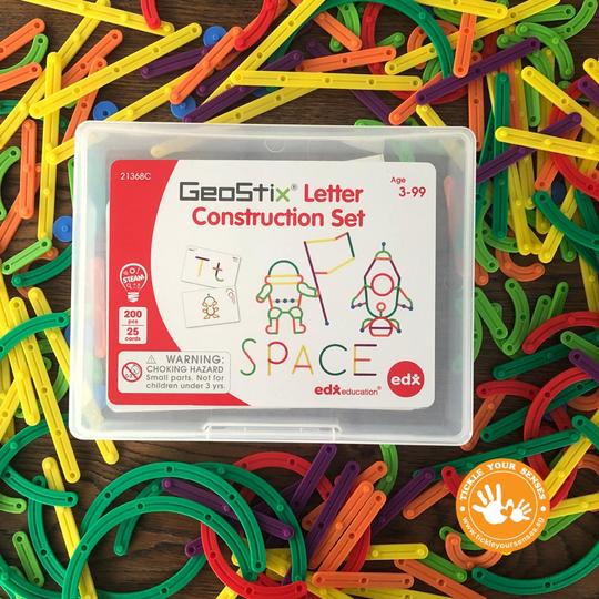 EDX Geostix Alphabet Letters Construction Set
