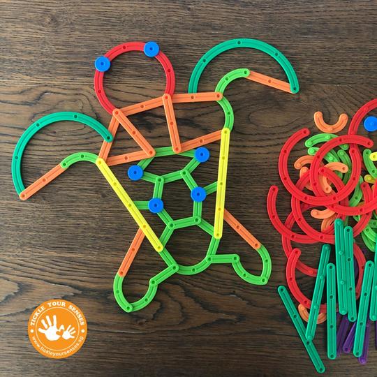 EDX Geostix Alphabet Letters Construction Set
