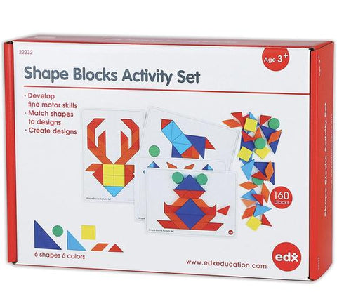 EDX Shape Blocks Activity Set