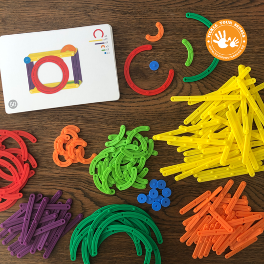 EDX Geostix Alphabet Letters Construction Set